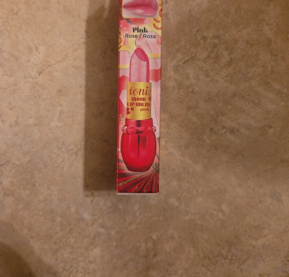 Ioni Mood Lip Balm in Pink - Color-Changing Hydrating Balm